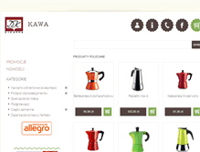 Tablet Screenshot of kawa.dikappa.pl